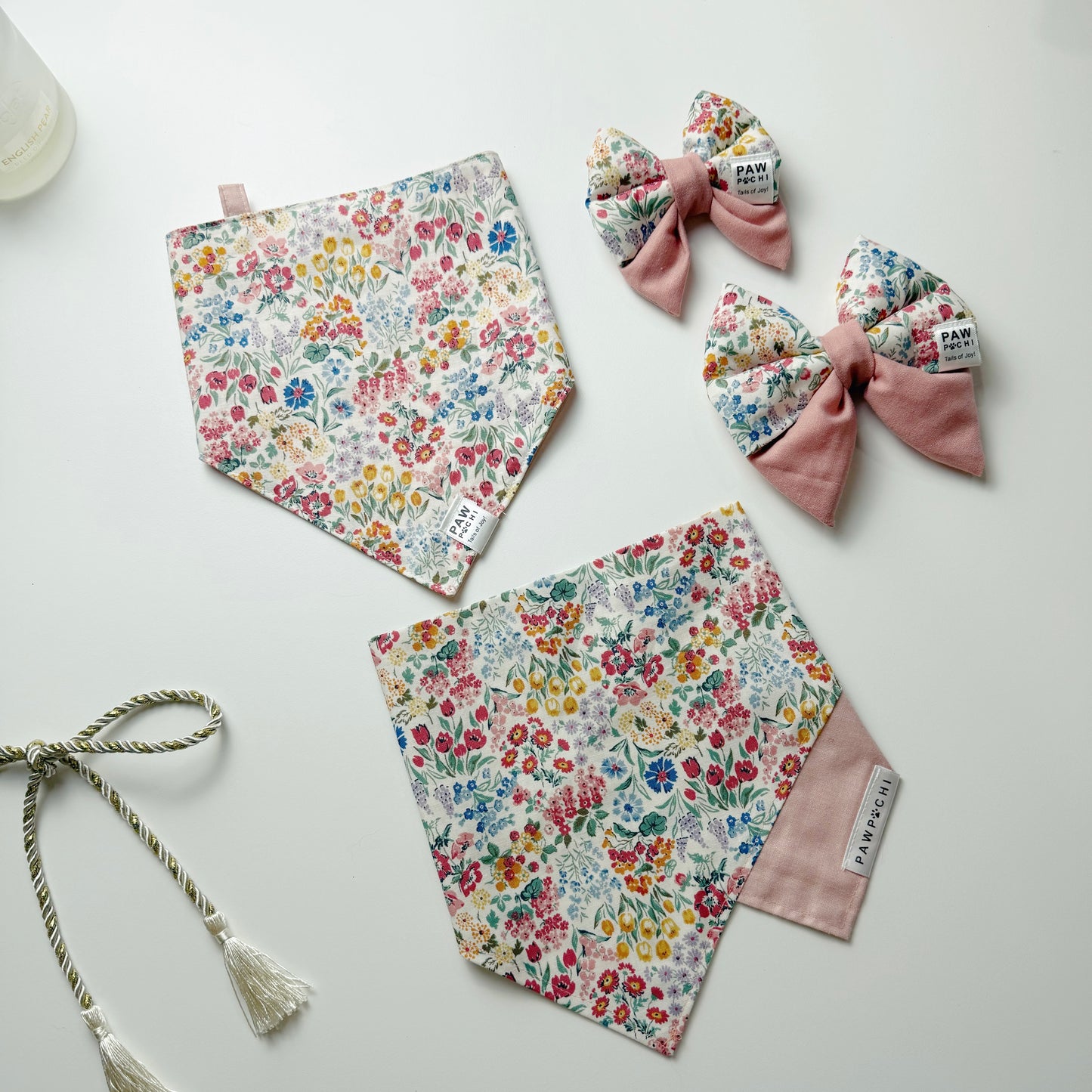 Floral Reverie – Kokka Print with a Pink Twist