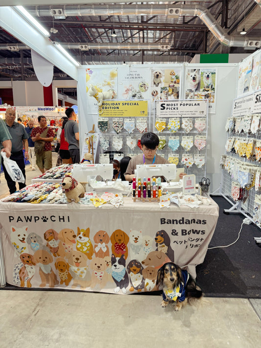 Our Second Pet Expo — Limited Christmas Bandanas & A Busy, Beautiful Weekend