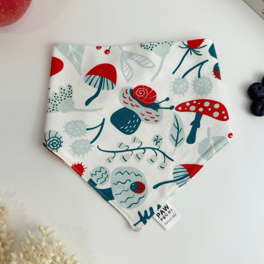 Mushroom Meadow – Whimsical Forest Pet Bandana