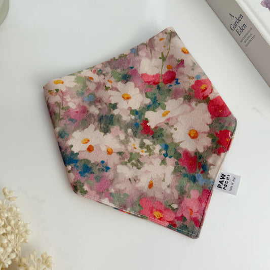 Wildflower Canvas – Artistic Pet Bandana