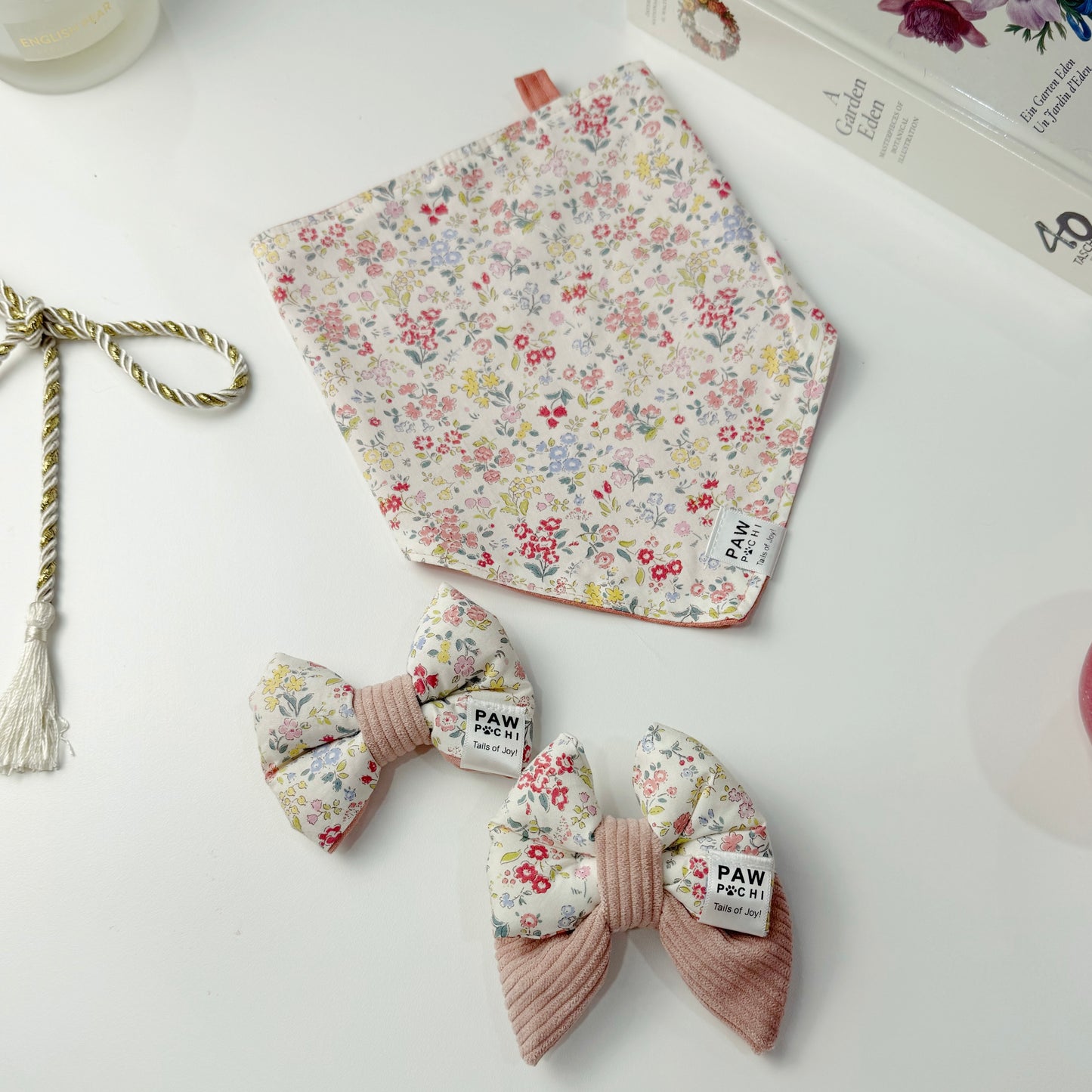 Petal Whisper – Japanese Bloom Style Bow