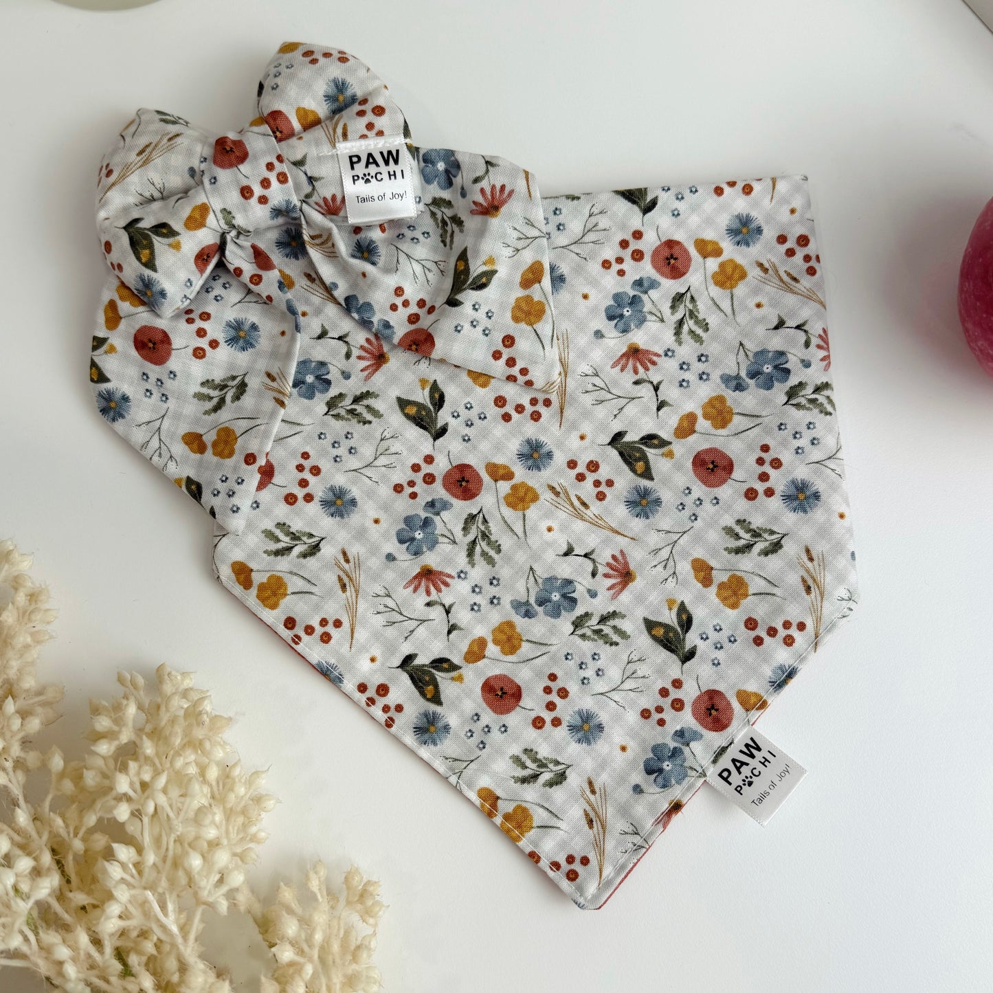 Autumn Grove – Warm Woodland Dog Bow Tie