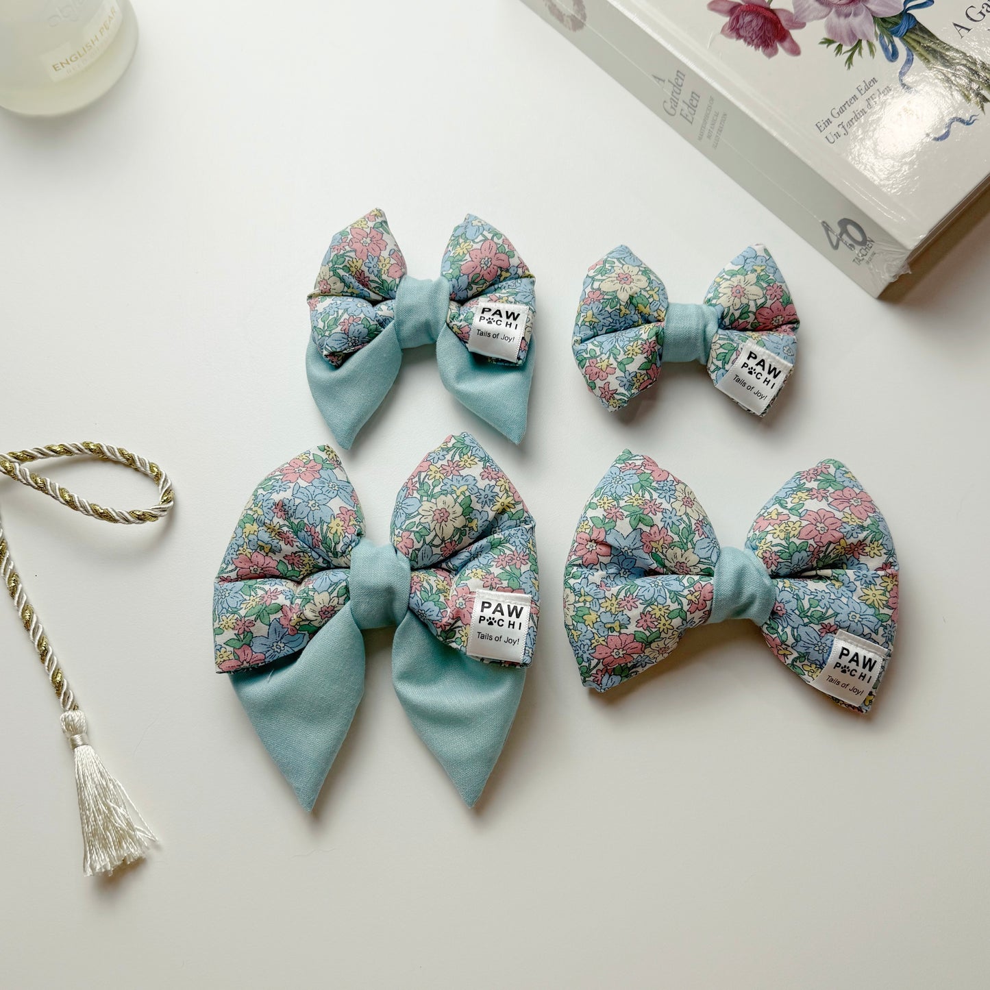 Summer Bloom Breeze – Floral Fresh Pet Bow