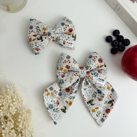 Autumn Grove – Warm Woodland Dog Bow Tie