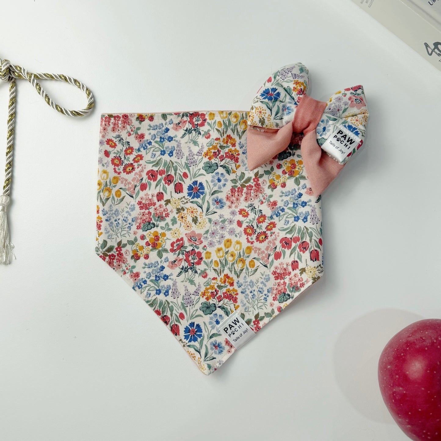 Floral Reverie – Kokka Print with a Pink Twist