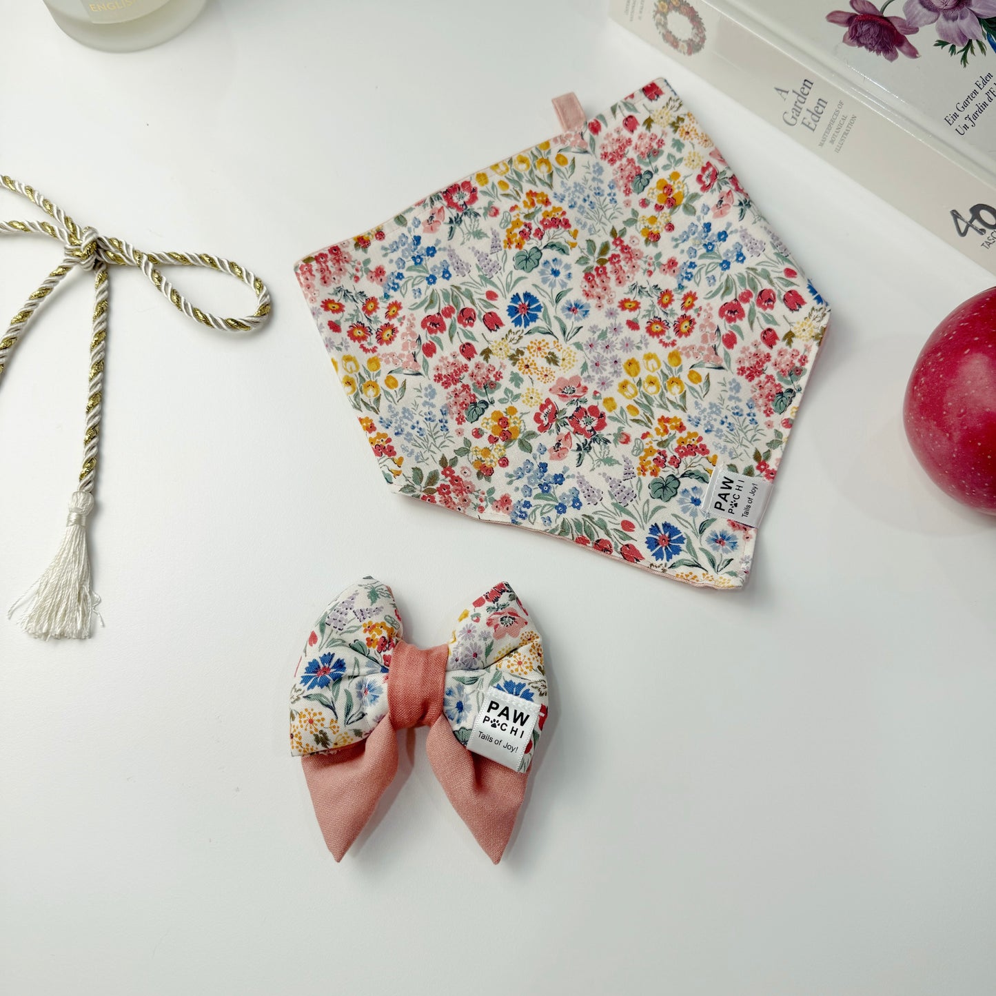 Floral Reverie – Kokka Print with a Pink Twist