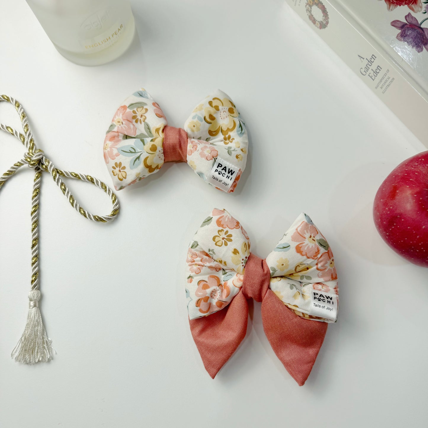 Floral Bow – A Sweet Touch for Your Fur Baby