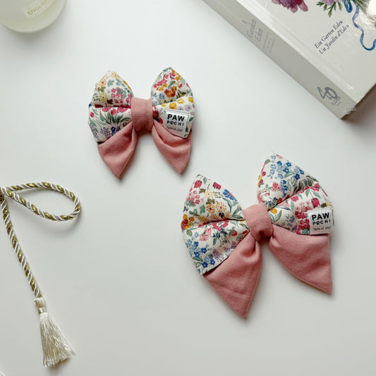 Floral Reverie – Kokka Print with a Pink Twist