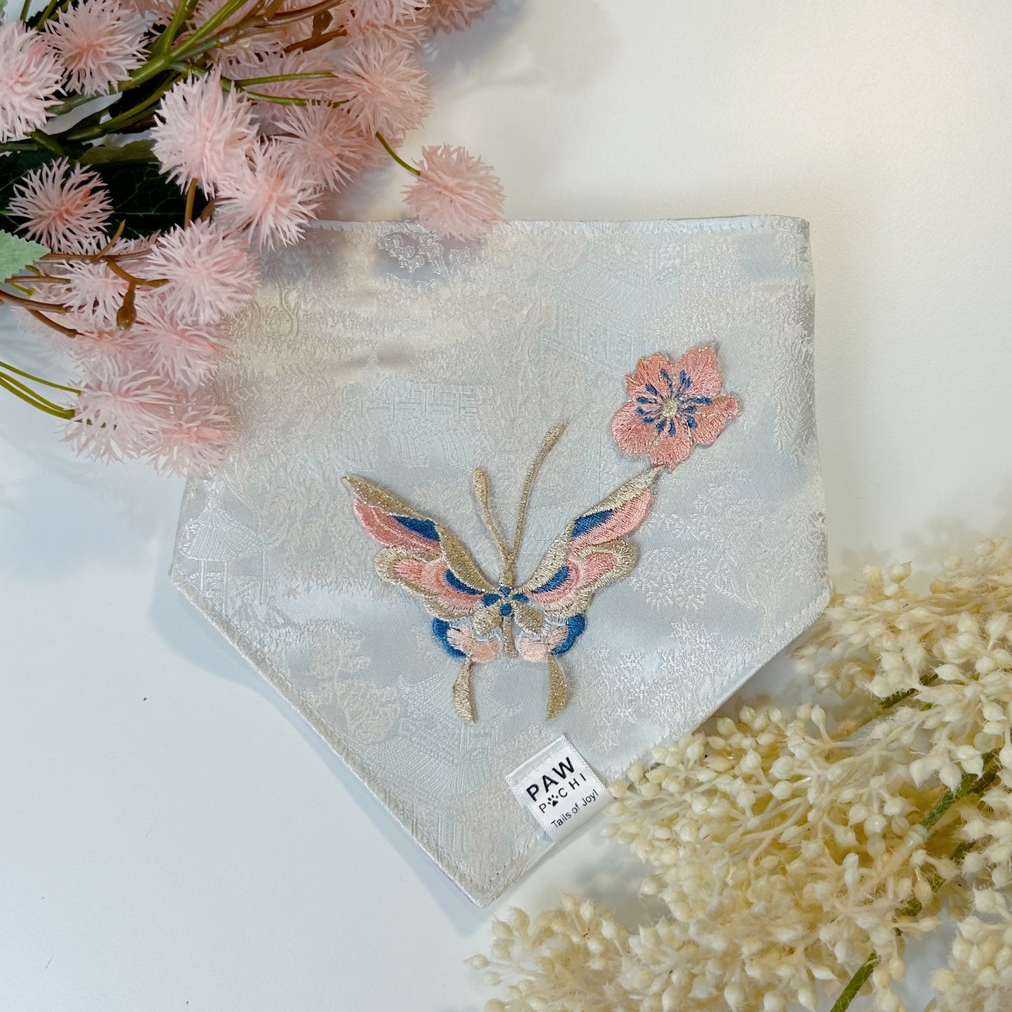 Blossoms of Luck: The Moth & Plum Fortune Bandana