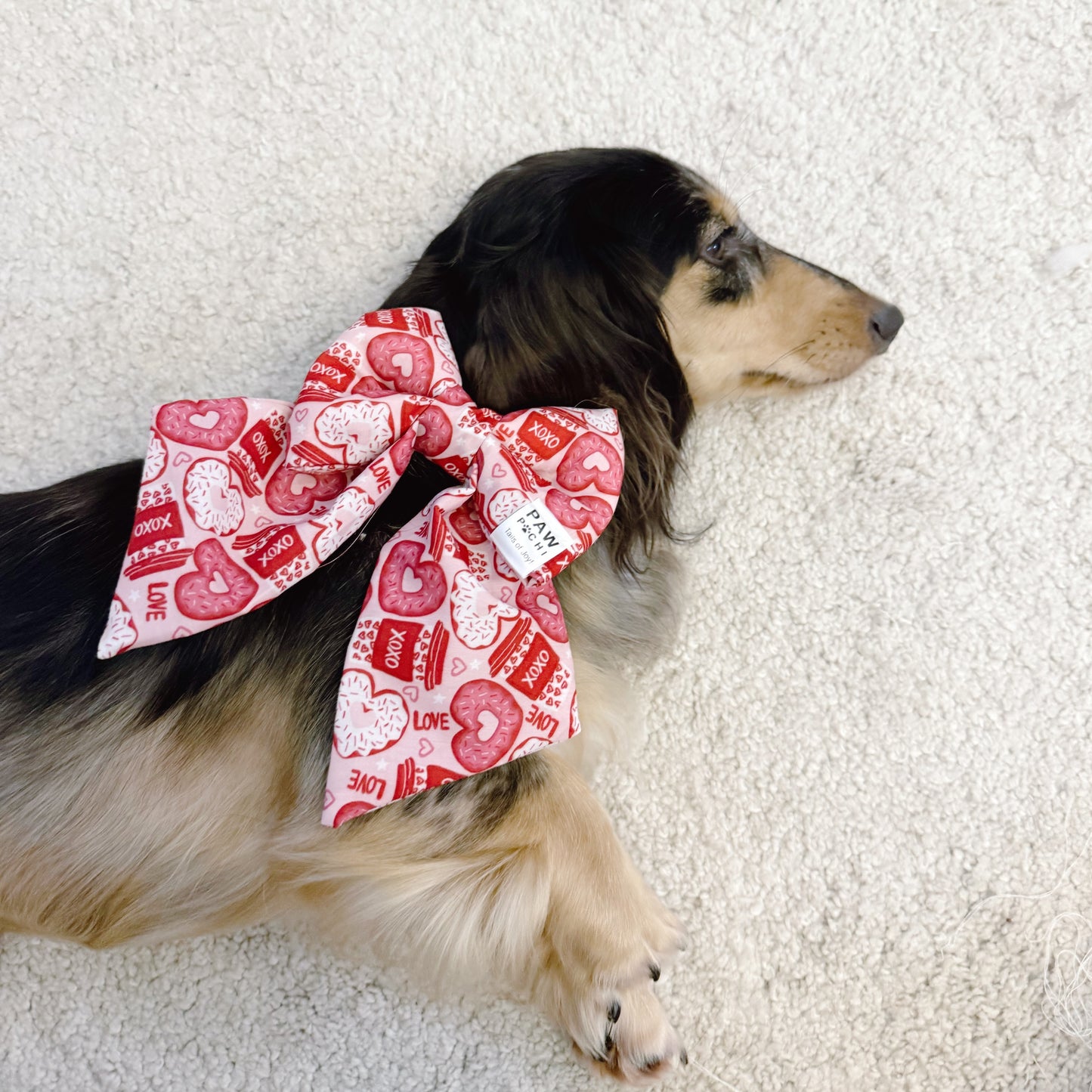 Sweet XOXO – Valentine Pet Bow